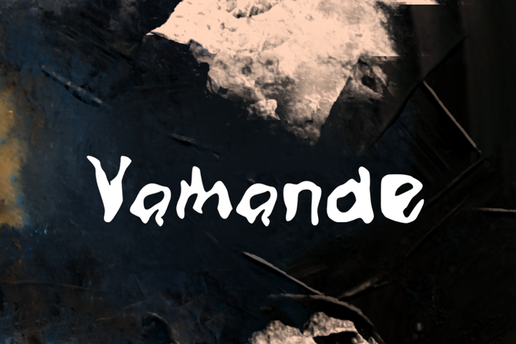 Preview of v Vamande Font