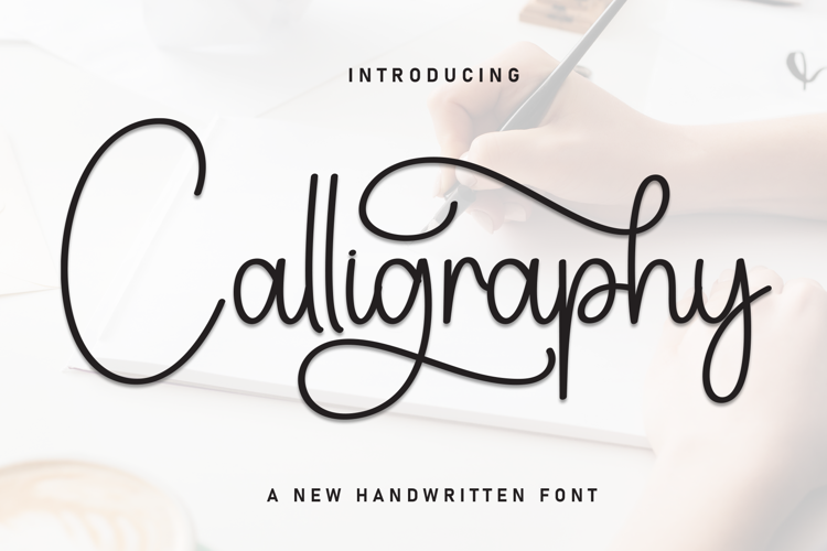 Preview of Calligraphy Font