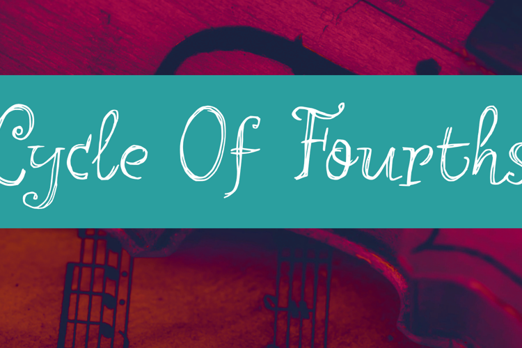 Cycle Of Fourths Font