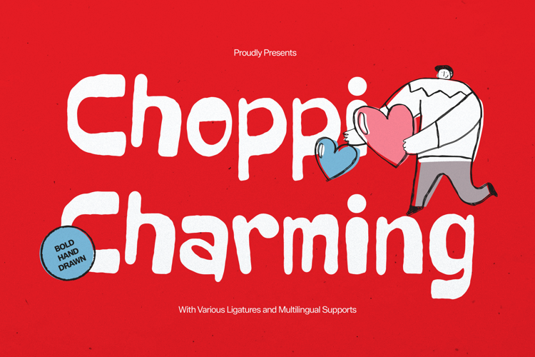 Preview of Choppi Charming Font