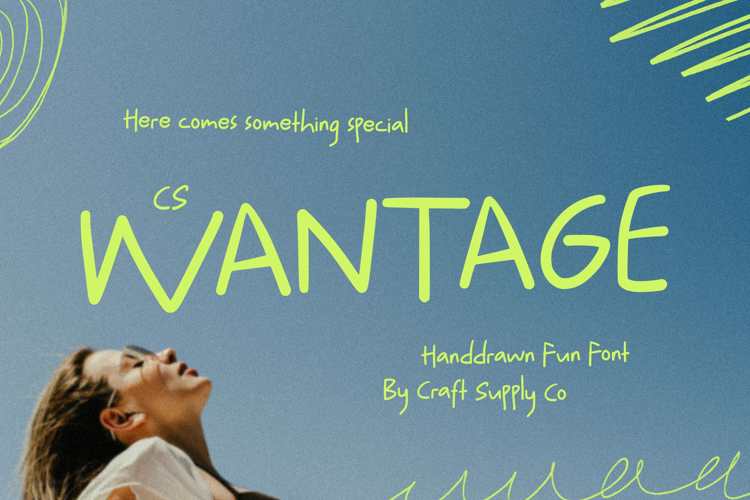 Preview of CS Wantage Font