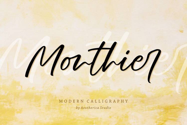 Monthier Font