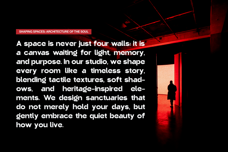 Preview of Memoir Slang Font