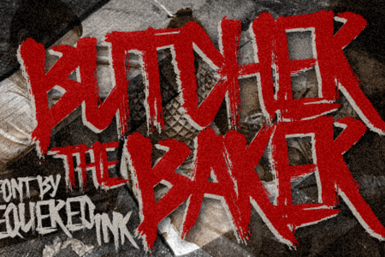 Butcher the Baker Font