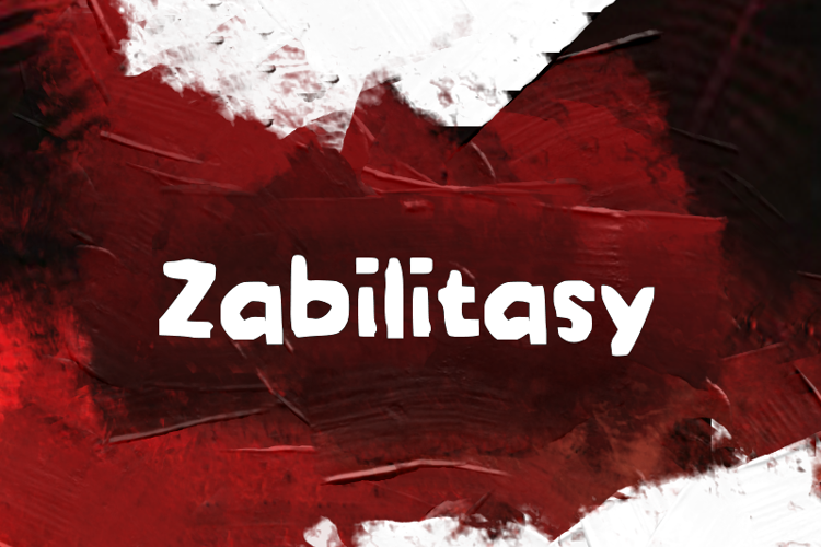 Preview of z  Zabilitasy Font