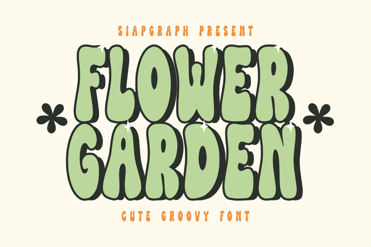 Flower Garden Font