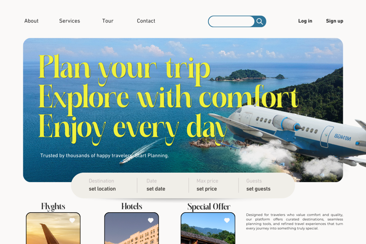 Preview of Rushy Font