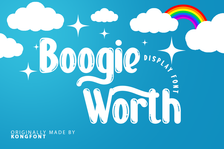 Boogie worth Font