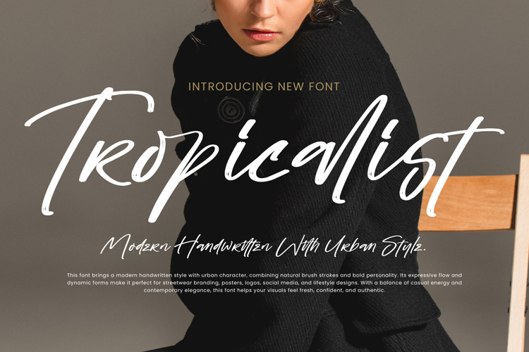 Preview of Tropicalist Font