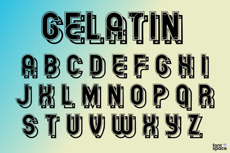 Gelatin Font