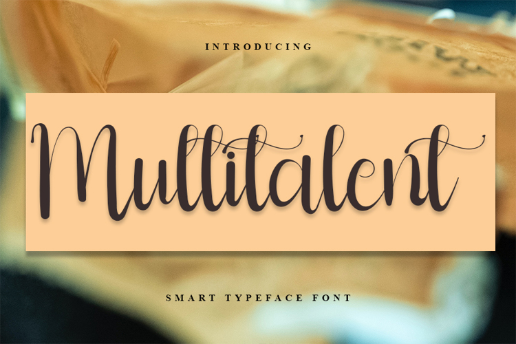 Multitalent Font
