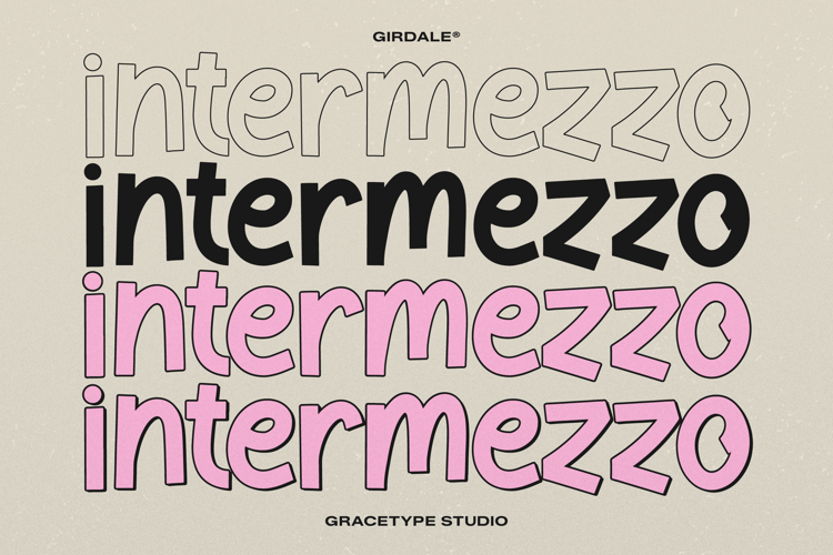 Preview of Girdale Font