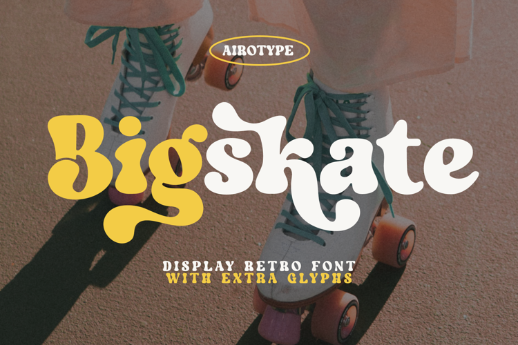 Preview of Bigskate Font