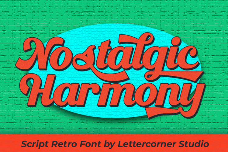 Nostalgic Harmony Font