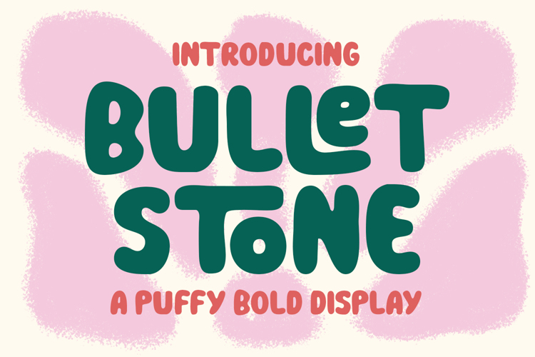Preview of Bullet Stone Font