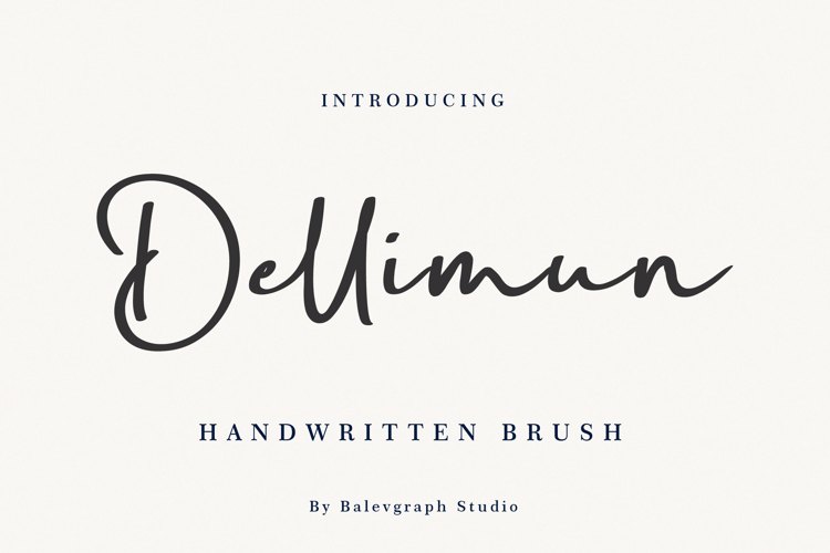 Dellimun Font