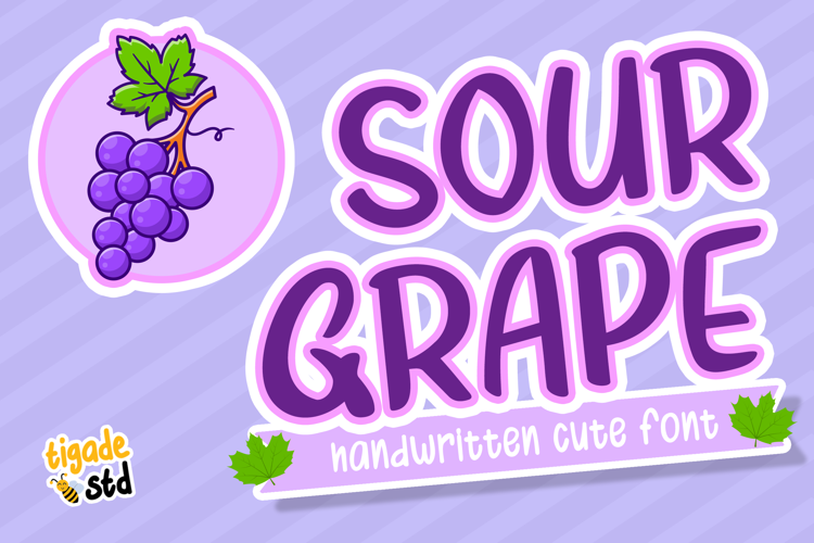 Sourgrape Font