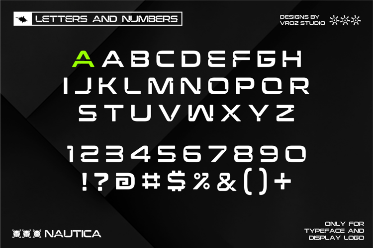 Preview of NAUTICA Font
