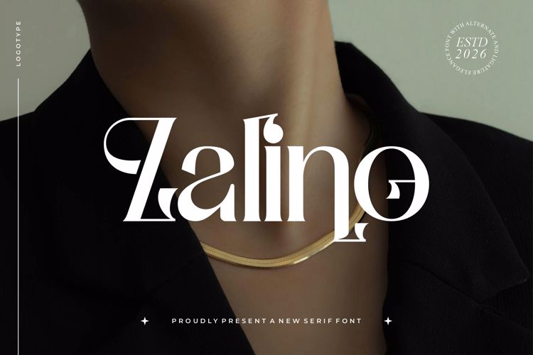 Preview of Zalino Font
