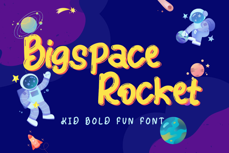 Bigspace Rocket Font