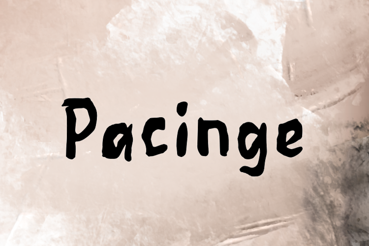 Pacinge Font