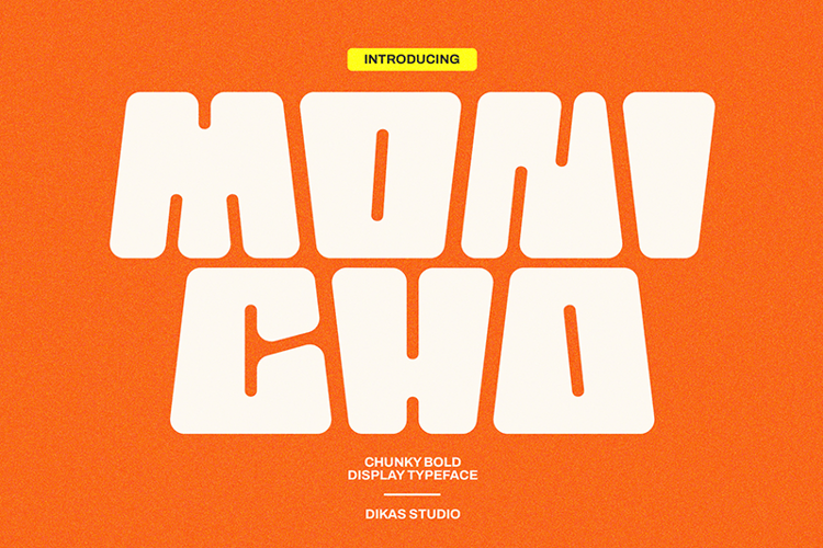 Preview of Monicho - Font