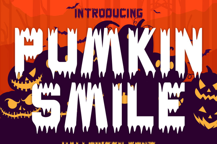 Pumpkin Smile Font