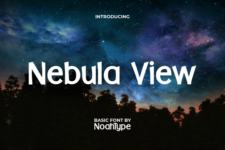 Nebula View Font