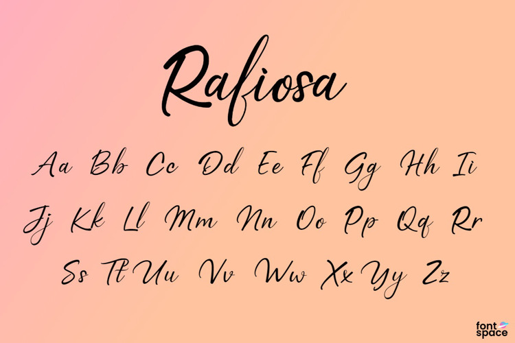Rafiosa Font