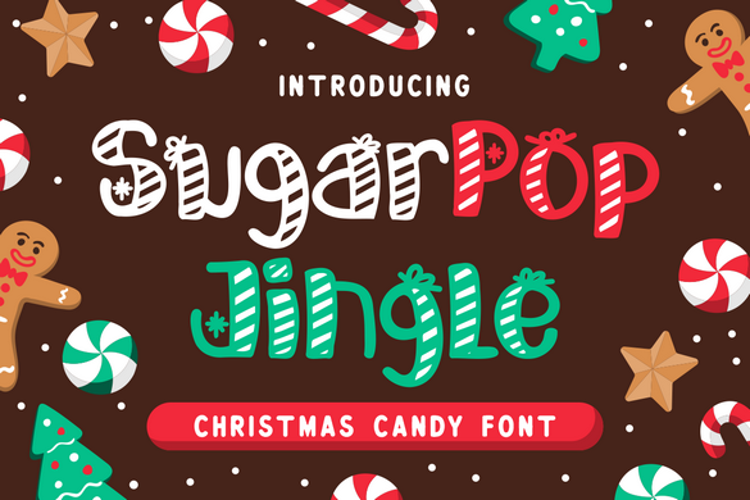 Preview of Sugarpop Jingle Font