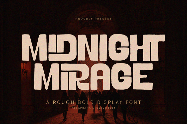 Midnight Mirage Font