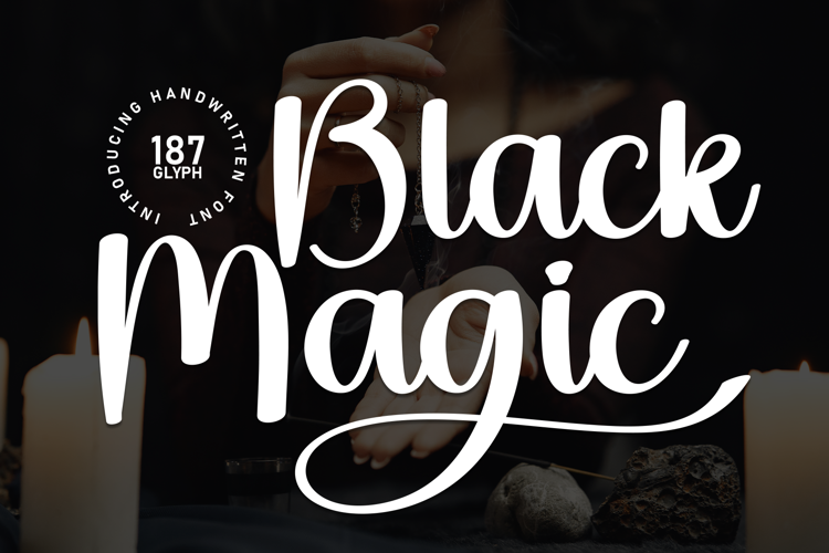 Preview of Black Magic Font