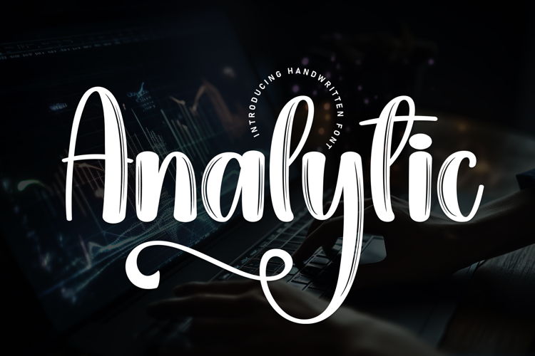 Preview of Analytic Font