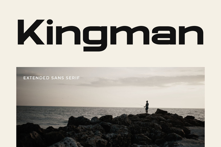 Preview of Kingman Font