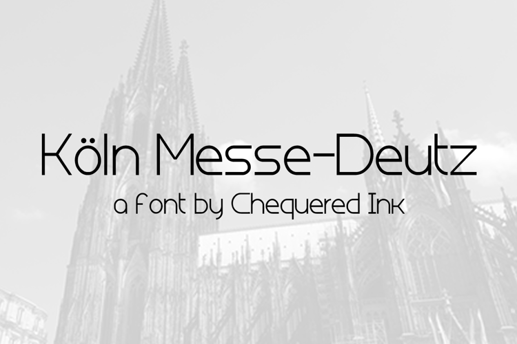 Koln Messe-Deutz Font