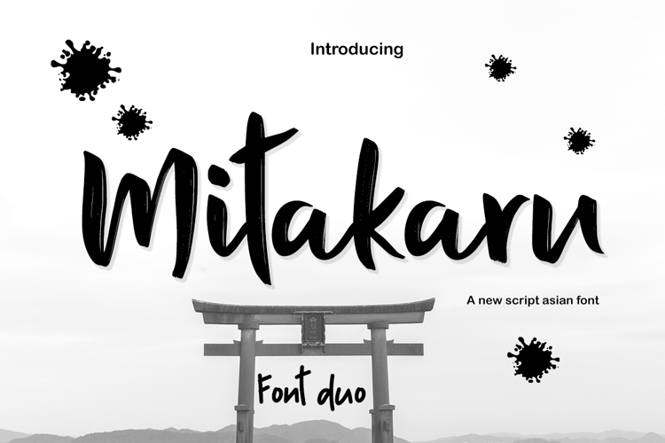 Mitakaru Font