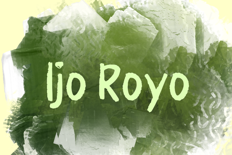 i Ijo Royo Font