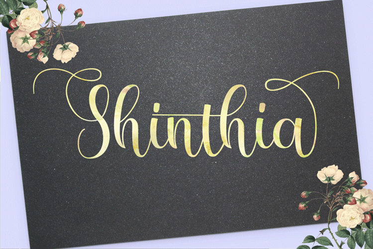 Shinthia Font