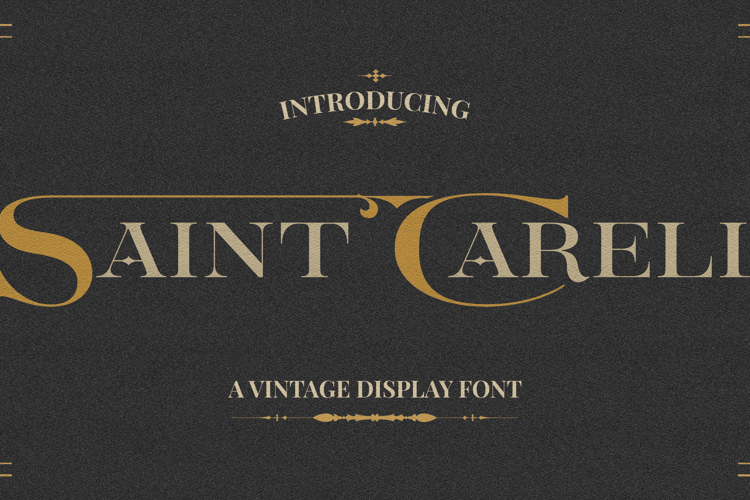 Saint Carell Font
