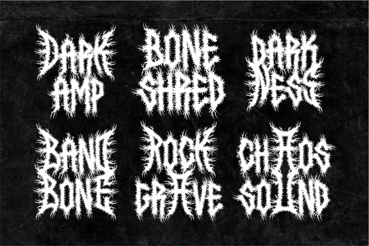 Preview of Black Grove Font