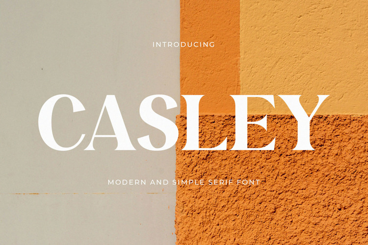 Preview of Casley Font