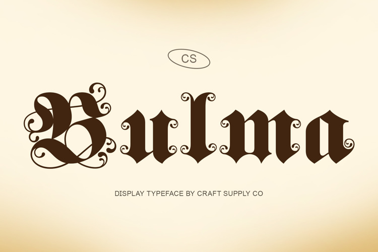 CS Bulma Font