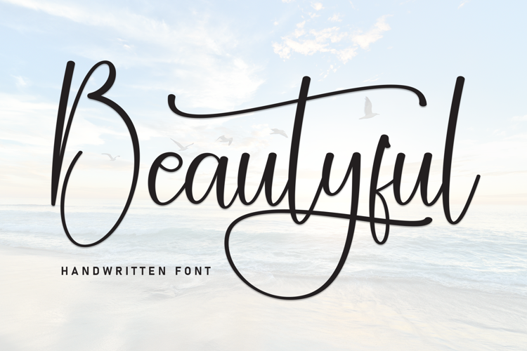 Preview of Beautyful Font
