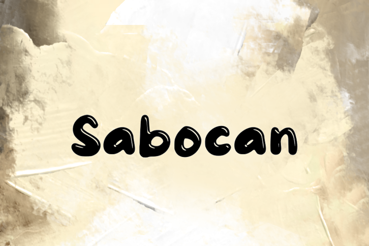 s Sabocan Font