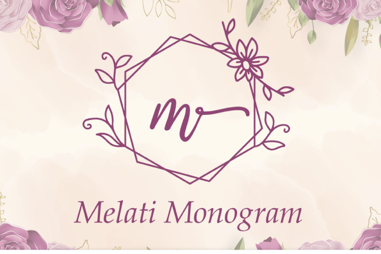 Melati Monogram Font