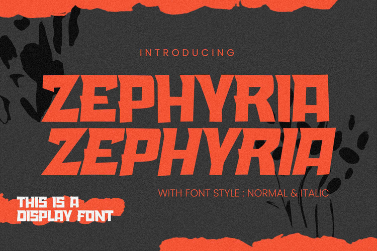 Zephyria Font