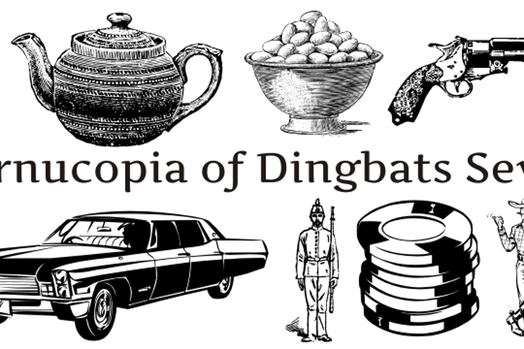 Cornucopia of Dingbats Seven Font