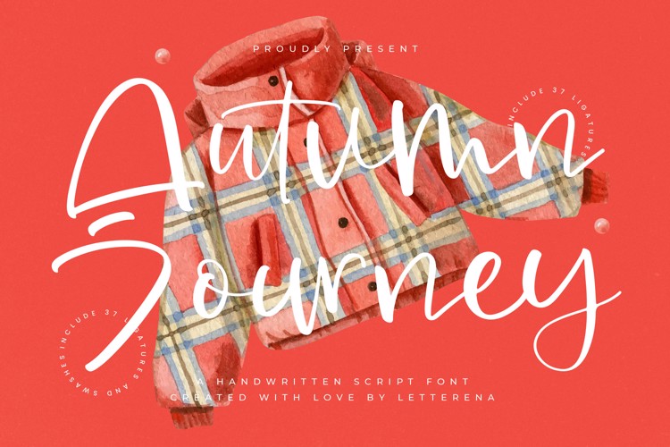 Preview of Autumn Journey VERSION Font