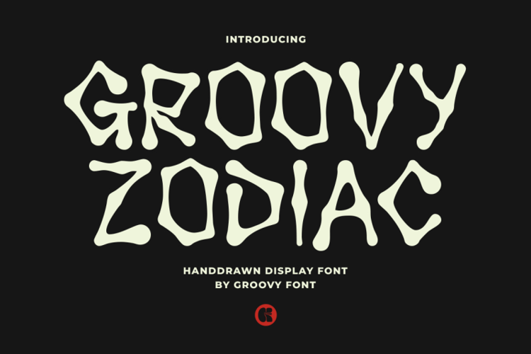 Groovy Zodiac Font