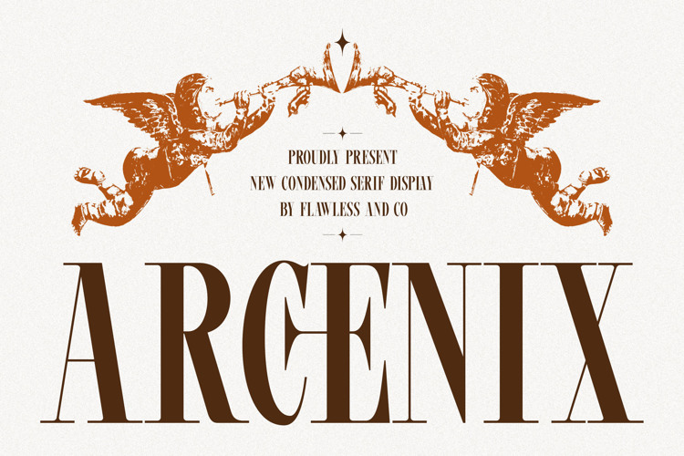 Preview of ARCENIX Font